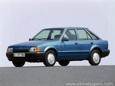 escort ficha técnica|Ford Escort 1.6 LX (1994)